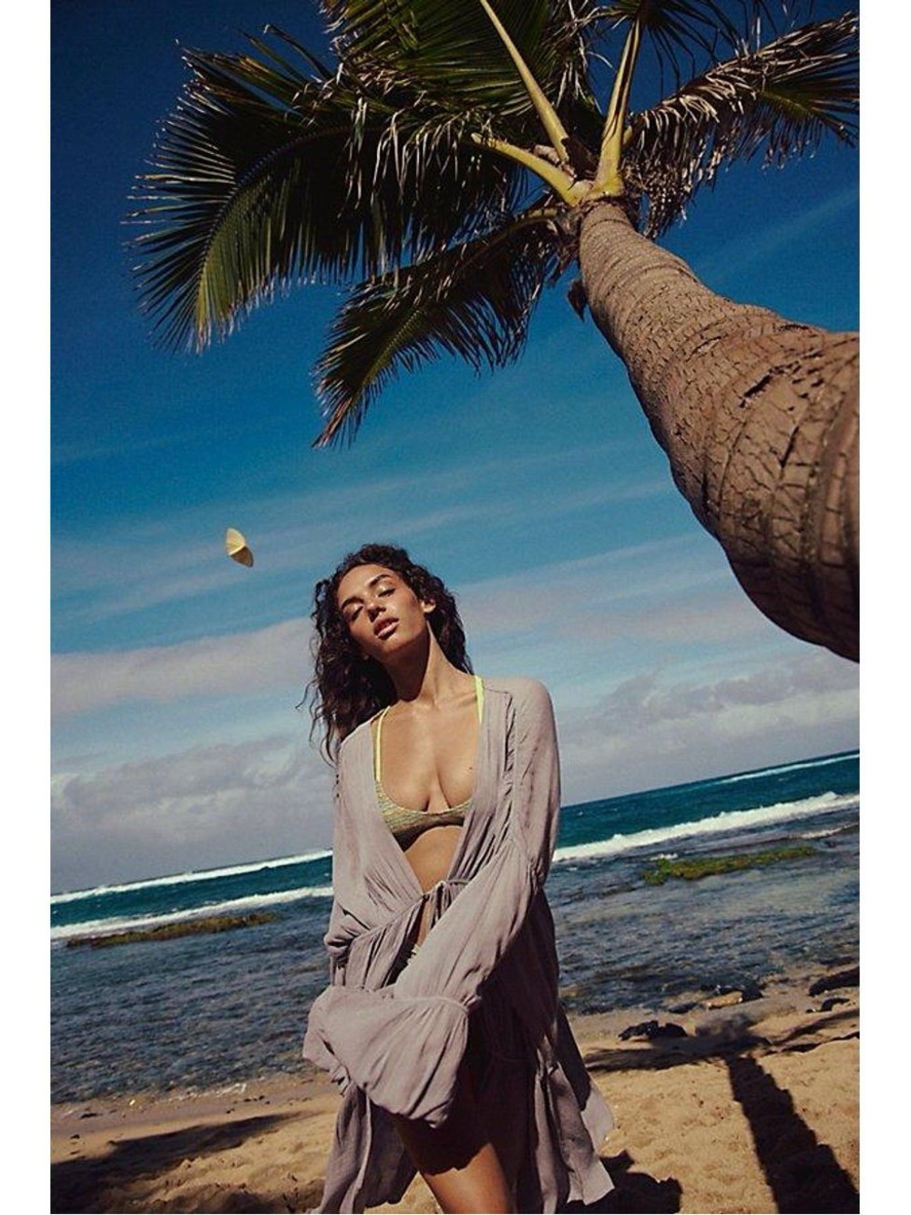 Free people Juliet Duster Purple Dusk